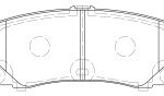RR BRAKE PAD