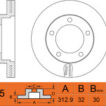 FR ROTOR DISC