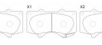 FR PERFORMANCE  BRAKE PAD