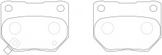 RR BRAKE PAD