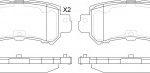 RR BRAKE PADS