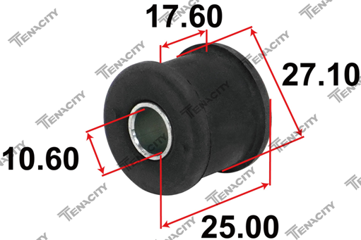 Bushing, Stabilizer, Rear