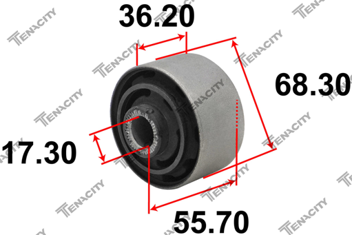 Bushing, Control arm, Rear LH/RH