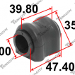 Bushing, Stabilizer, Rear