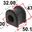 Bushing, Stabilizer, Front LH/RH