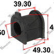 Bushing, Stabilizer, Front