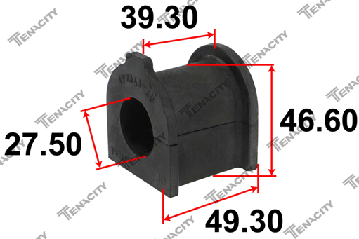 Bushing, Stabilizer, Front