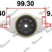 Strut mount, Rear LH/RH