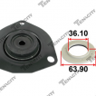 Strut mount with Bearing, Front LH/RH