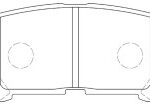 RR BRAKE PAD