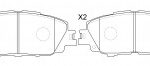 FR BRAKE PAD